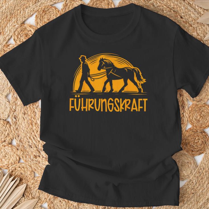 Führkraft Riding & Horses T-Shirt Geschenke für alte Männer