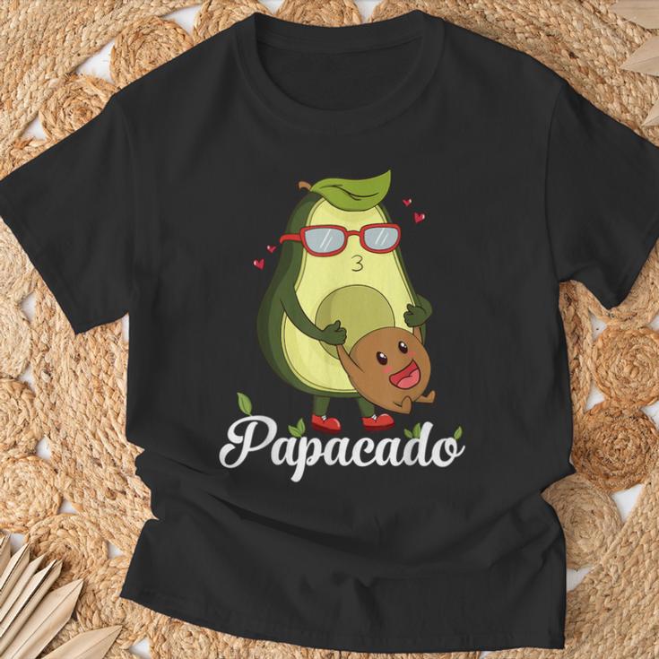 Avocado Papacado S T-Shirt Geschenke für alte Männer