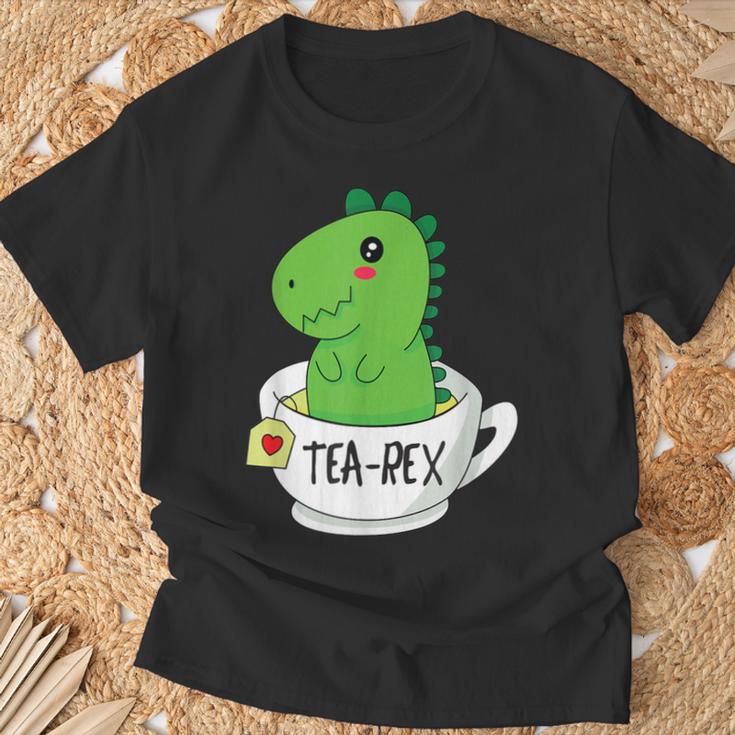 Dino Tea-Rex T-Shirt Geschenke für alte Männer