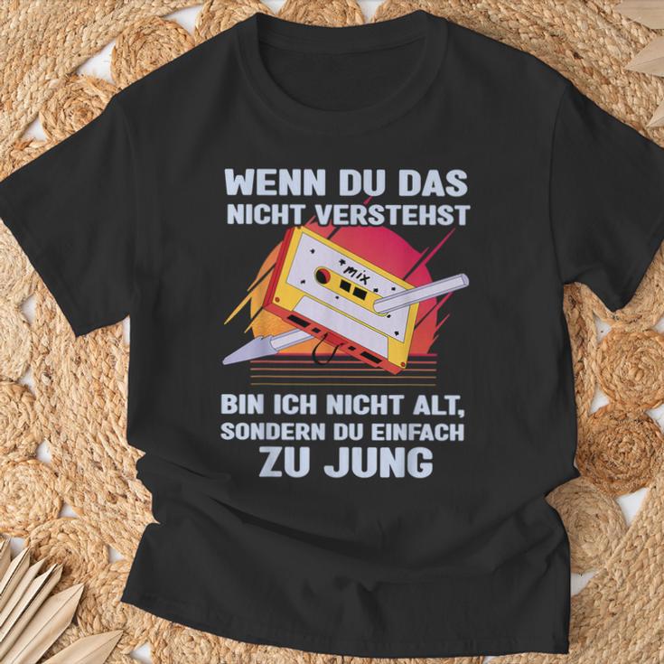 Saying Band Salad 80S 90S Retro Cassette T-Shirt Geschenke für alte Männer