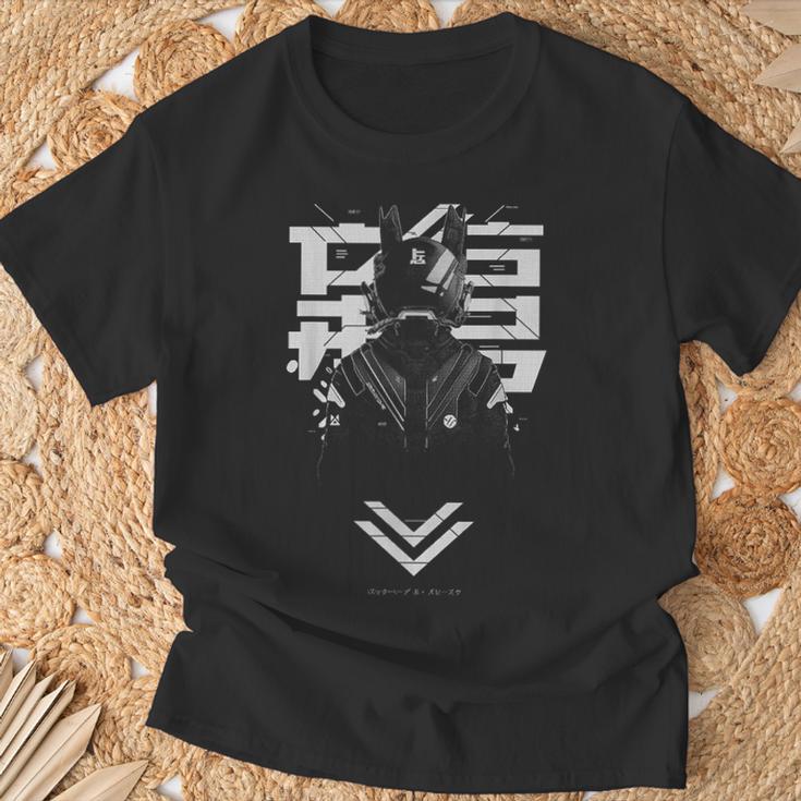 Futuristic Techwear Japanese Cyberpunk Harajuku T-Shirt Geschenke für alte Männer