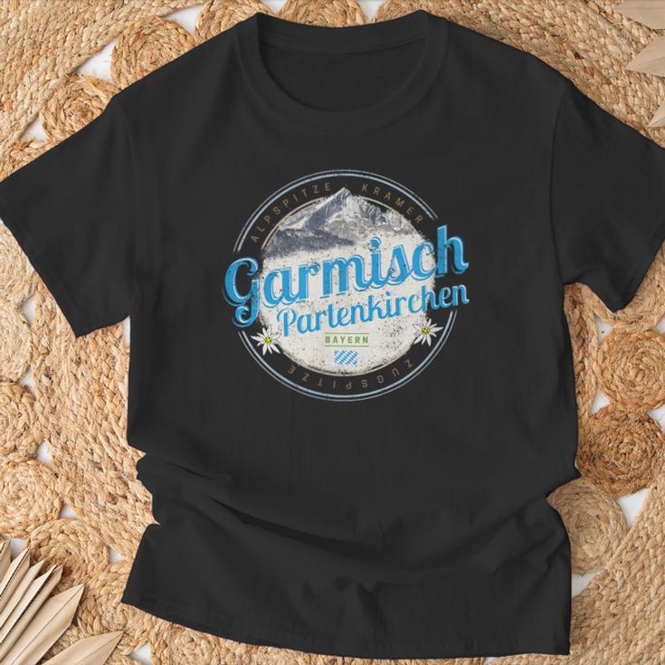 Garmisch Partenkirchen Bayern Alpen Deutschland Souvenir S T-Shirt Geschenke für alte Männer