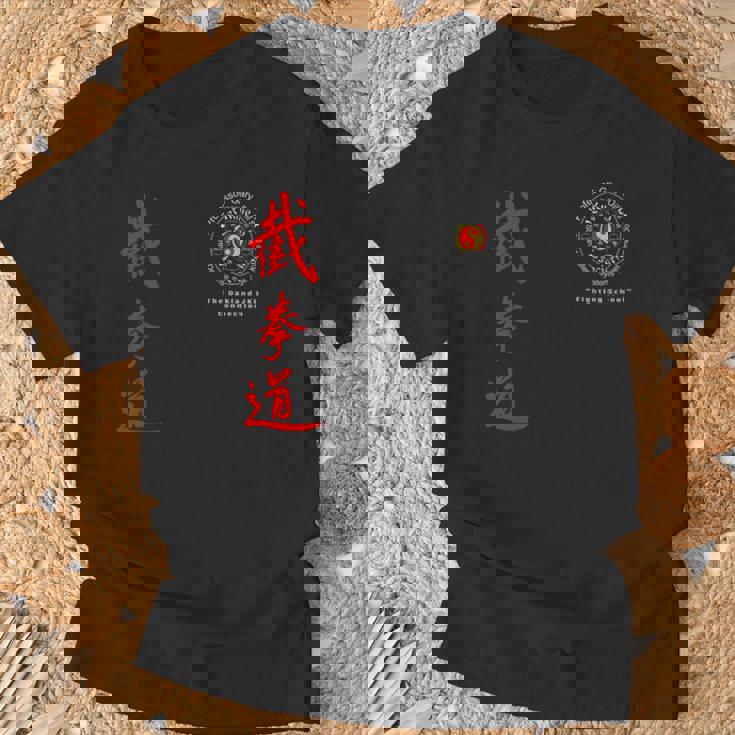 Gary Dill Jkd Rosso Kanji Bianco Logo Maglietta Regalos para ancianos