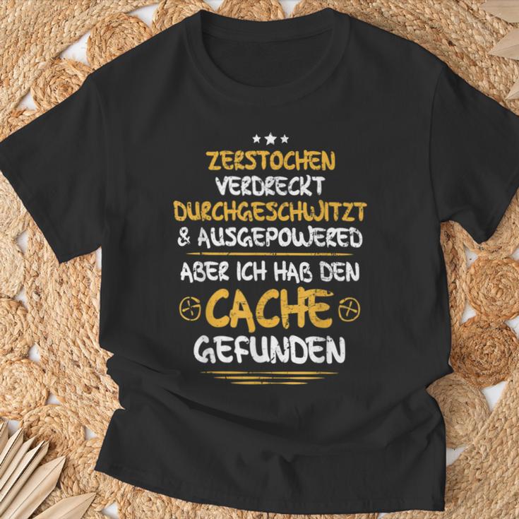 Geocaching Geocacher Ich Habe Den Cache Geocachen T-Shirt Geschenke für alte Männer