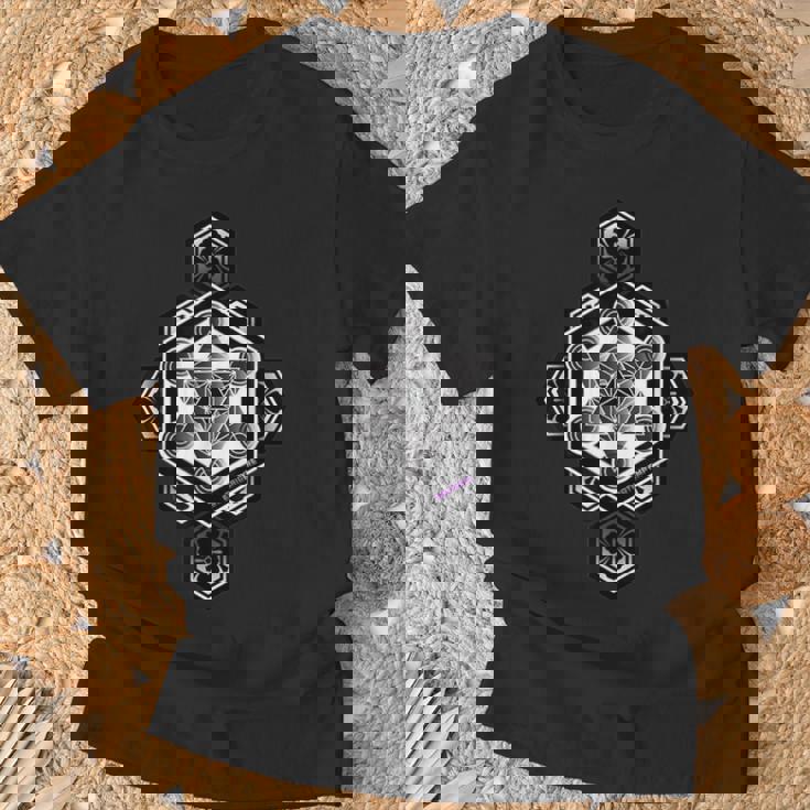 Geometria Sacra Metatron Hexagon Geometrico Pattern Maglietta Regalos para ancianos