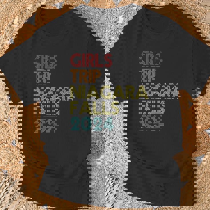 Girls Trip Niagara Fall 2024 Summer Vacation Friends Family T-Shirt Gifts for Old Men