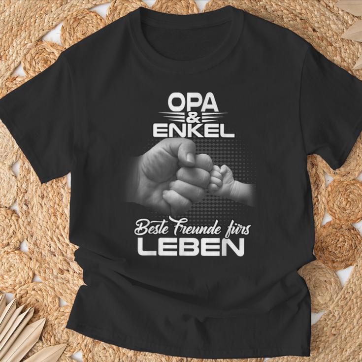 Grandpa & Grandson Best Friends Fürs Leben Partner Look Grandpa Grandson T-Shirt Geschenke für alte Männer