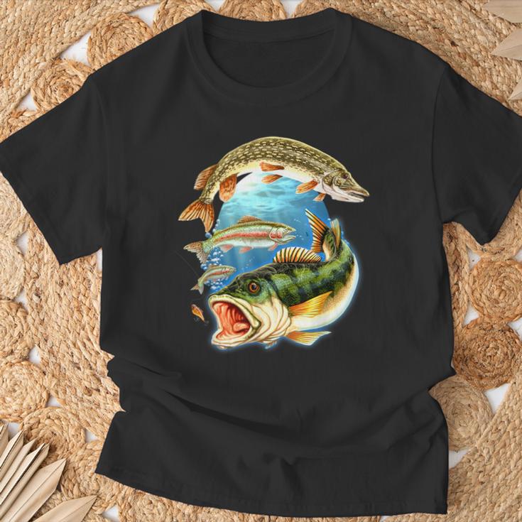 Guter Fang 3 Fisch T-Shirt Geschenke für alte Männer