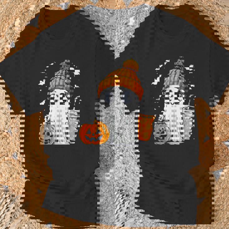 Halloween Ghost Gifts, Halloween Ghost Shirts, Coffee Lover Shirts