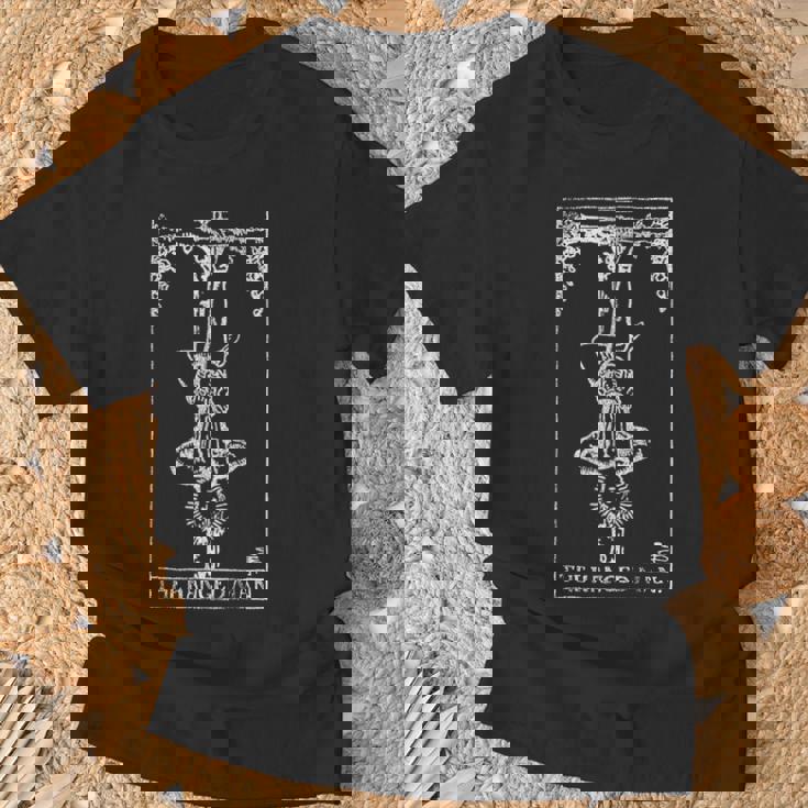 The Hanged Man Tarot Card Xii Intage Maglietta Regalos para ancianos