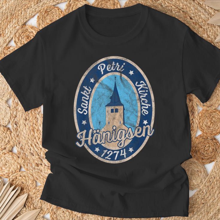 Hänigsen Saint Petri Church T-Shirt Geschenke für alte Männer