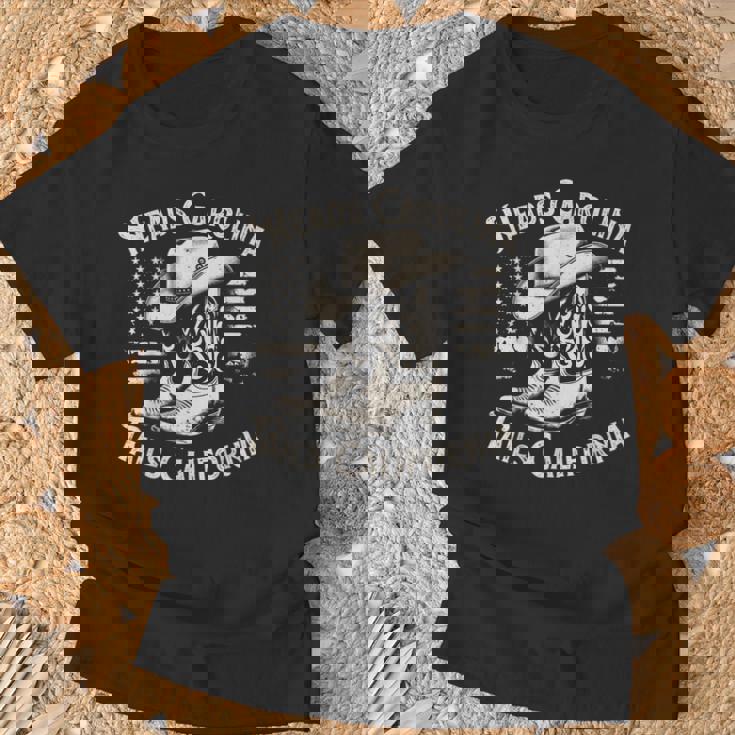 Heads Carolina Tail California Retro Vintage Country T-Shirt Gifts for Old Men