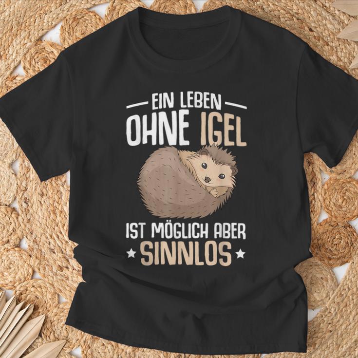 Hedgehog Lovers Children's Women's T-Shirt Geschenke für alte Männer