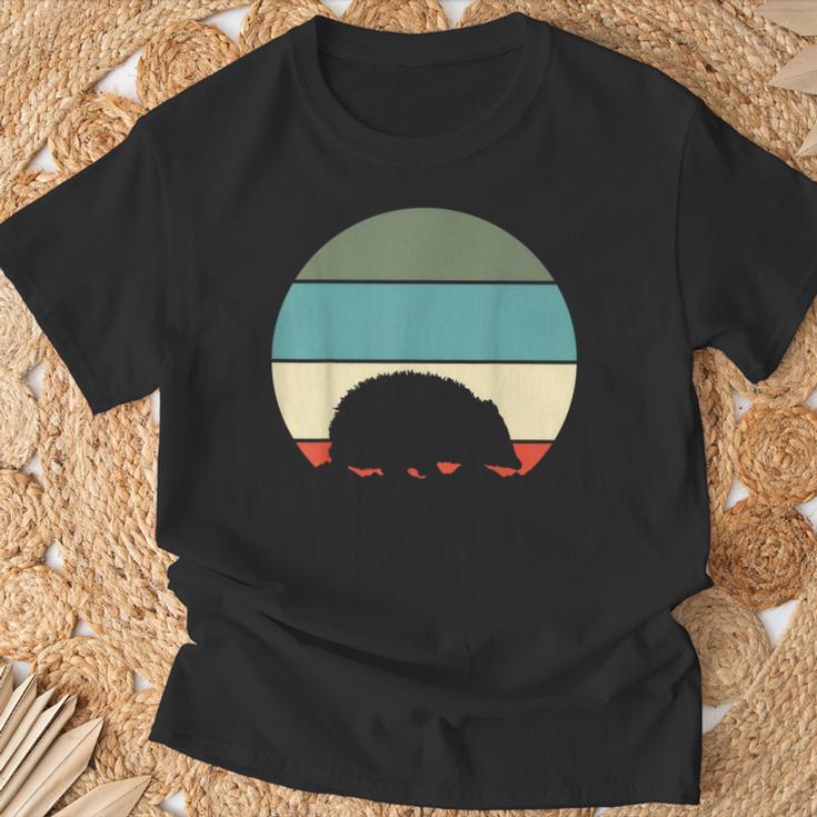 Hedgehog Spiked T-Shirt Geschenke für alte Männer