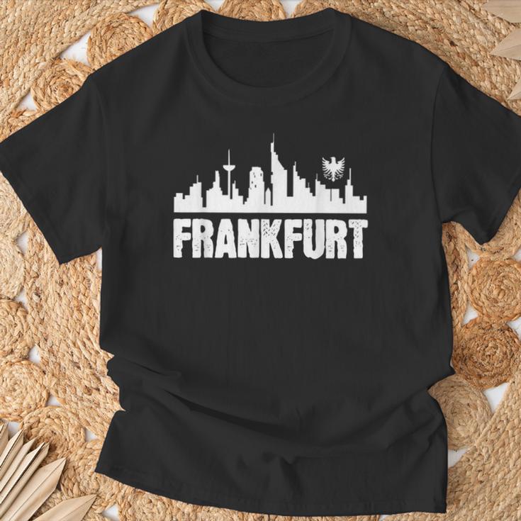 Hessian Sayings Words Frankfurt Adler Hessentag T-Shirt Geschenke für alte Männer