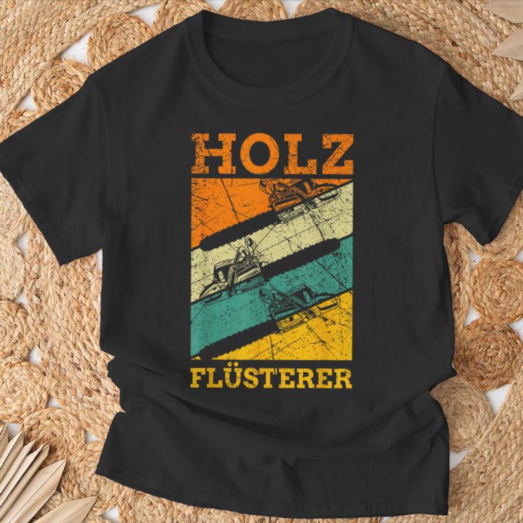 Holzflüsterer Retro Lumberjack intage Slogan T-Shirt Geschenke für alte Männer