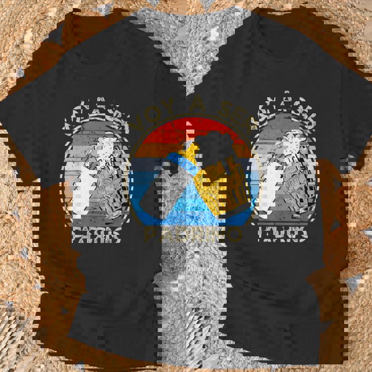 Hombre Padrinooy A Ser Padrino Camiseta unisex Regalos para ancianos