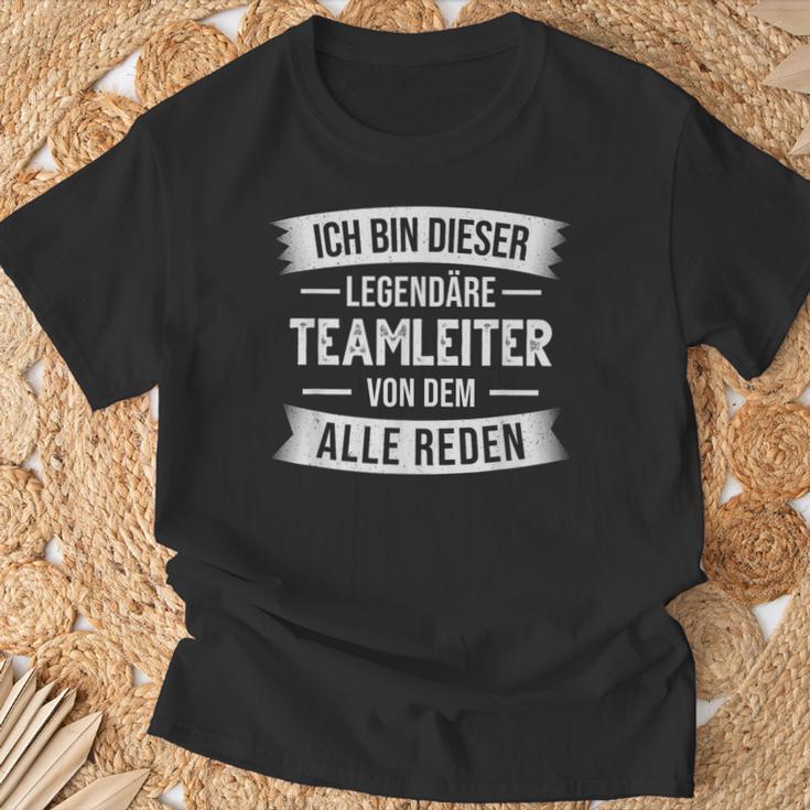 Ich Bin Dieser Legendäre Teamleiter T-Shirt Geschenke für alte Männer