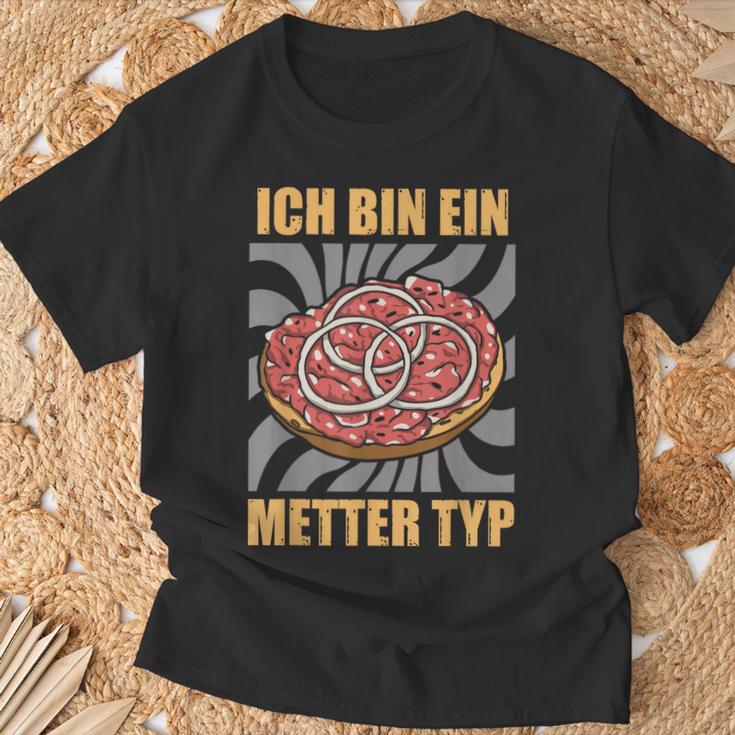 Ich Bin Ein Metter Type Hackepeter I'm A Metter Typ S T-Shirt Geschenke für alte Männer