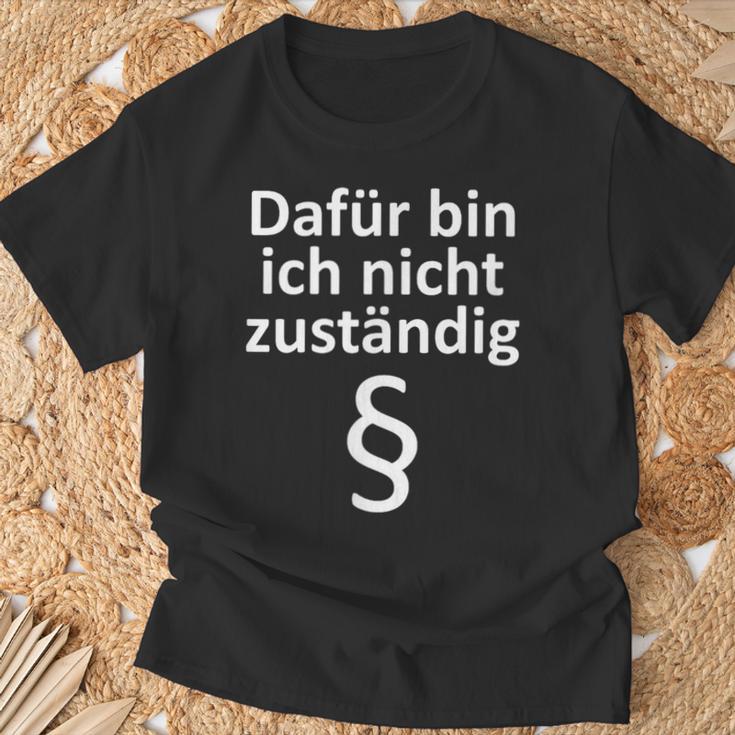 Ich Bin Ich Nicht Competent German Text T-Shirt Geschenke für alte Männer