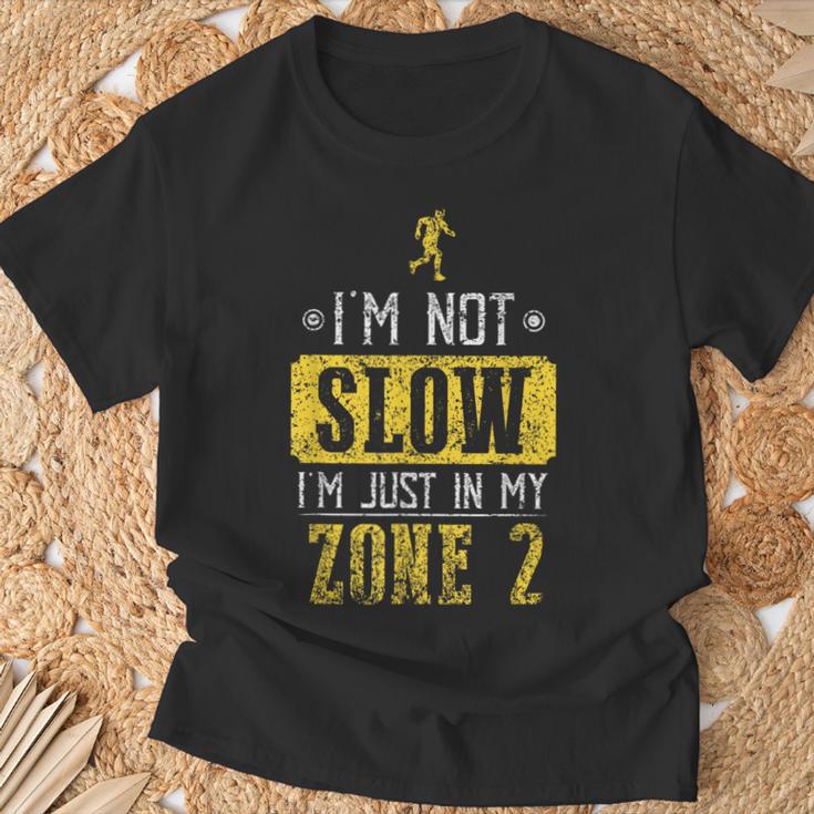 Ich Bin Nicht Langsam Ich Bin Nur In Meiner Zone 2 T-Shirt Geschenke für alte Männer