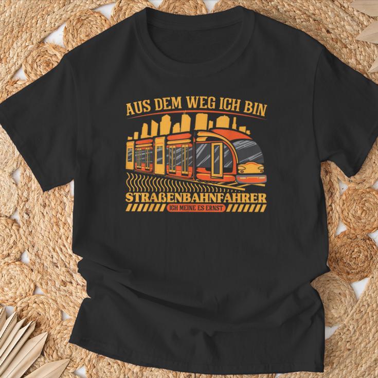 Ich Bin Straßenbahnfahrer T-Shirt Geschenke für alte Männer