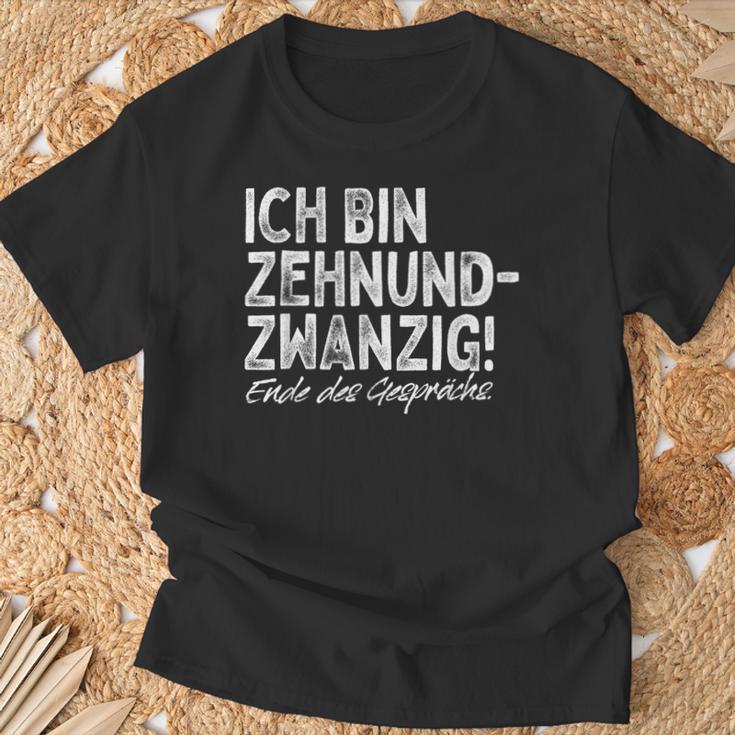 Ich Bin Zehnundzwanzig Dreißig For 30Th Birthday T-Shirt Geschenke für alte Männer