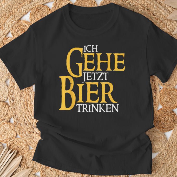 Ich Gehe Jetzt Bier Trinken S T-Shirt Geschenke für alte Männer