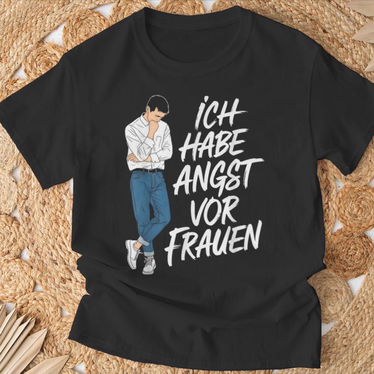 Ich Habe Angstor Frauen Saying Flirting T-Shirt Geschenke für alte Männer