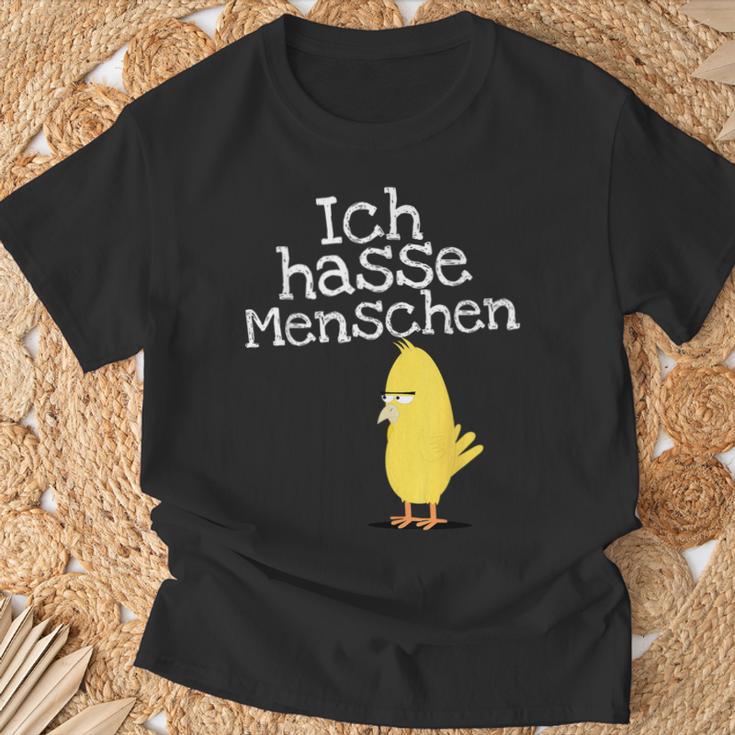 Ich Hasse Menschen Für Muffel T-Shirt Geschenke für alte Männer