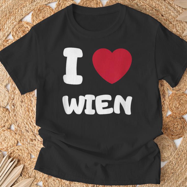 Ich Herz I Loveienna T-Shirt Geschenke für alte Männer