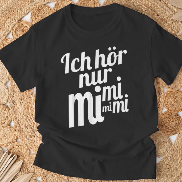 Ich Hörnur Nur Mimimi T-Shirt Geschenke für alte Männer