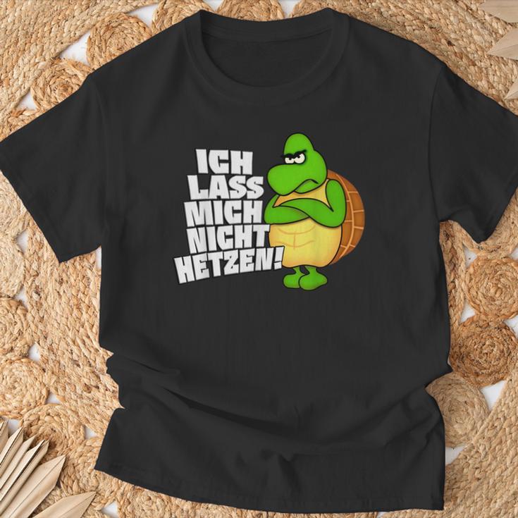 Ich Lass Mich Nicht Hetz Ich Lass Mich Nicht Hetz T-Shirt Geschenke für alte Männer