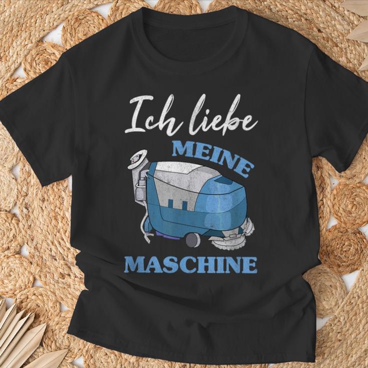 Ich Liebe Meine Putzmaschine Putzmann Ich Liebe Meine Putz T-Shirt Geschenke für alte Männer