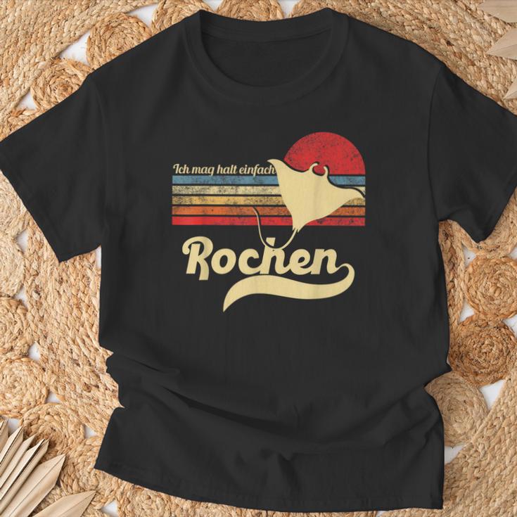 Ich Mag Halt Einfach Stirchen Mantarochen T-Shirt Geschenke für alte Männer