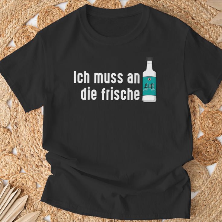 Ich Muss An Die Frische Air X Liqueur Mint Peppermint Liqueur T-Shirt Geschenke für alte Männer