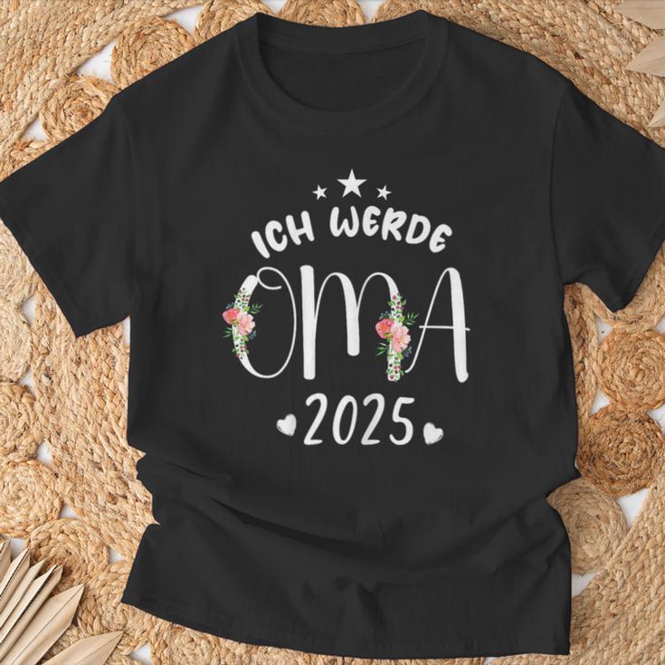 Ich Werde Oma 2025 Ich Werde Die Beste Oma Der Welt 2025 T-Shirt Geschenke für alte Männer