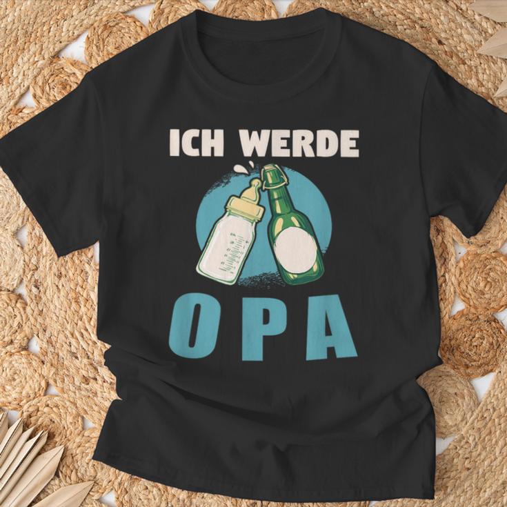 Ich Werde Opa 20242025 T-Shirt Geschenke für alte Männer