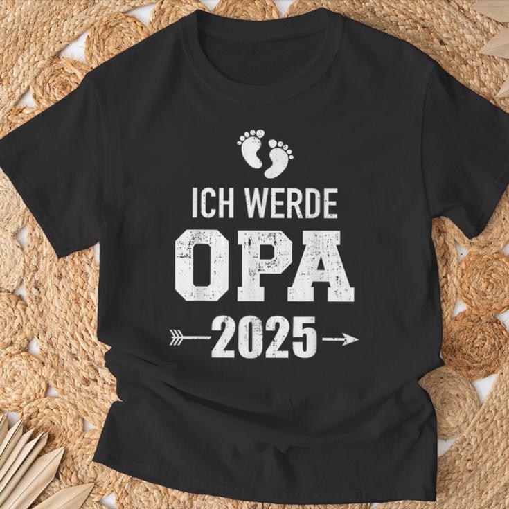 Ich Werde Opa 2025 Pregnancy Proclaim T-Shirt Geschenke für alte Männer