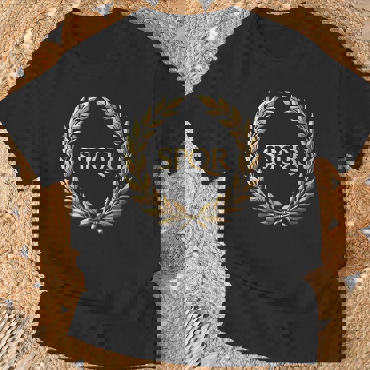 Imperio Romano Spqr Camiseta unisex Regalos para ancianos