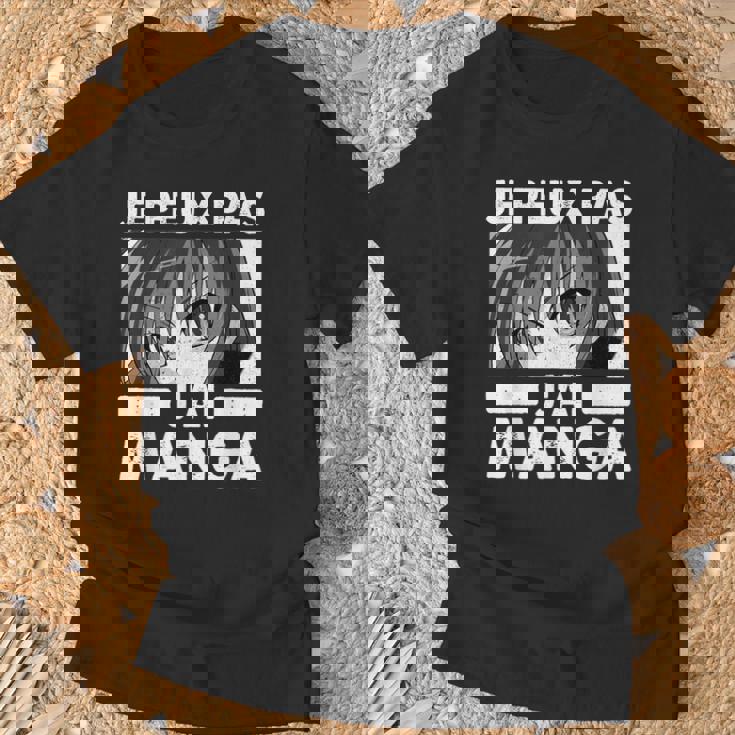 Je Ne Peux Pas J'ai Manga Anime Otaku Japonais Cadeau Humour T-Shirt Cadeaux pour les vieillards