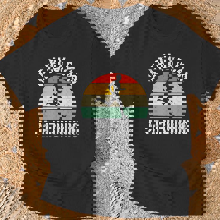 Je Peux Pas J'ai Running Humour Amateurs De Course À Pied T-Shirt Cadeaux pour les vieillards