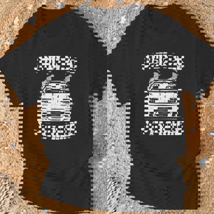 J'peux Pas J'ai Rallye Humour Cadeau Rallye Pilote De Course T-Shirt Cadeaux pour les vieillards