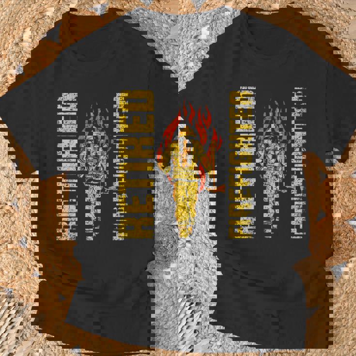 Jubilación De Los Bomberos Jubilados De Bomberos Jubilados Camiseta unisex Regalos para ancianos