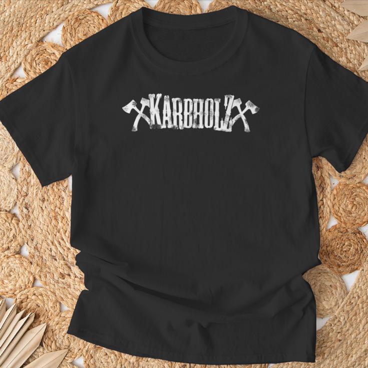 Karbholz-Bandde T-Shirt Geschenke für alte Männer