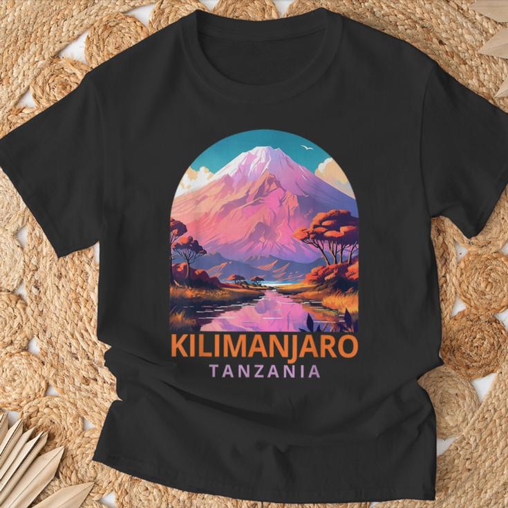 Kilimanjaro Travel Adventure Travel Kilimanjaro Tanzania T-Shirt Geschenke für alte Männer