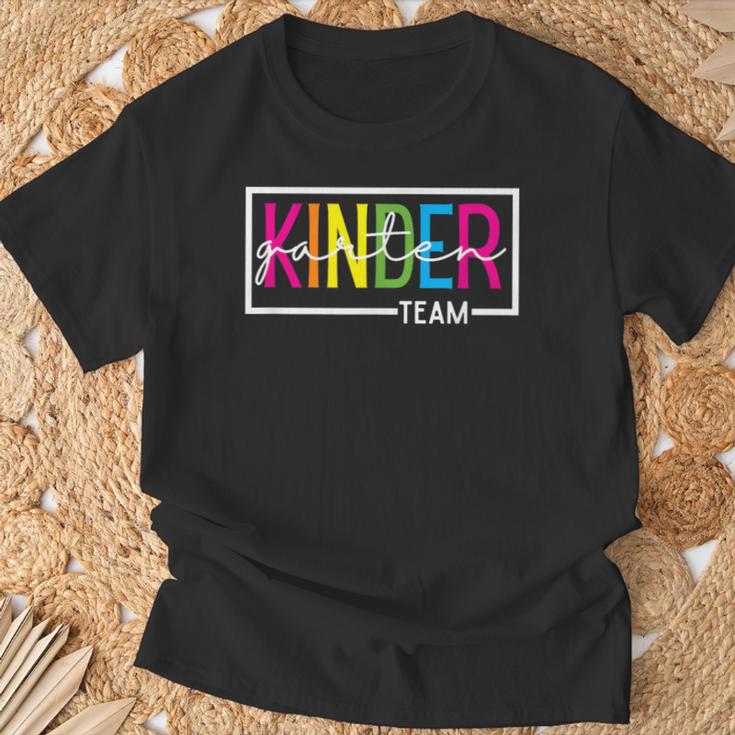 Kindergarten Team T-Shirt Geschenke für alte Männer