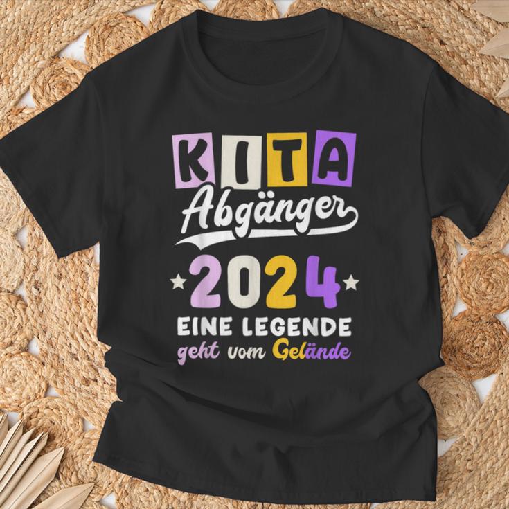 Kita Abgänger 2024 Kindergarten Farewell Graduation T-Shirt Geschenke für alte Männer