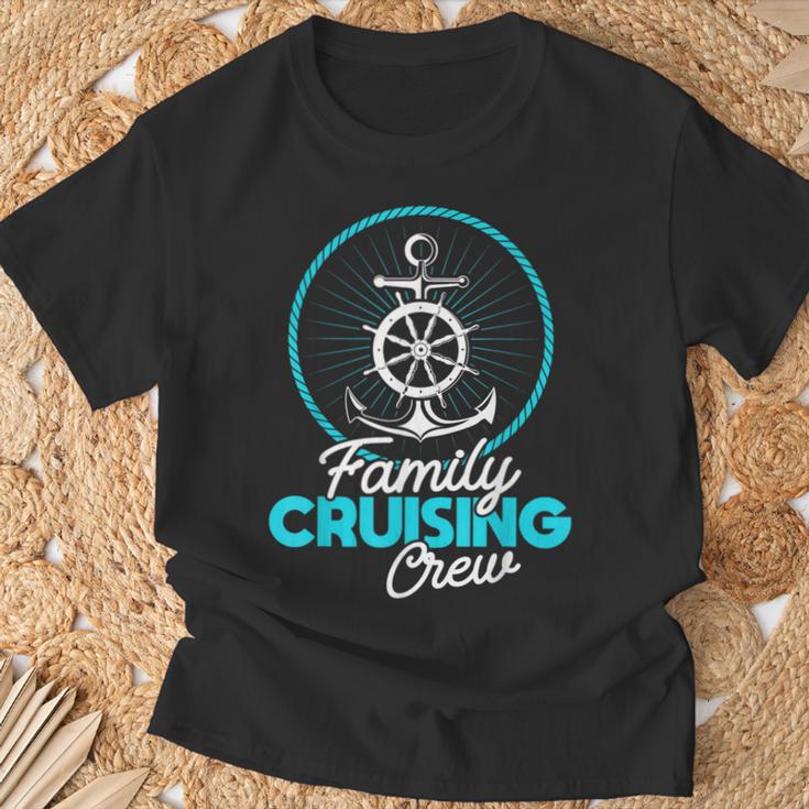 Kreuzfahrtschiff Urlaub Familienausflug Familie Kreuzfahrt Crew T-Shirt Geschenke für alte Männer