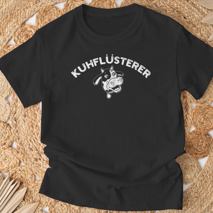 Kuhflüsterer Kühe Muh T-Shirt Geschenke für alte Männer